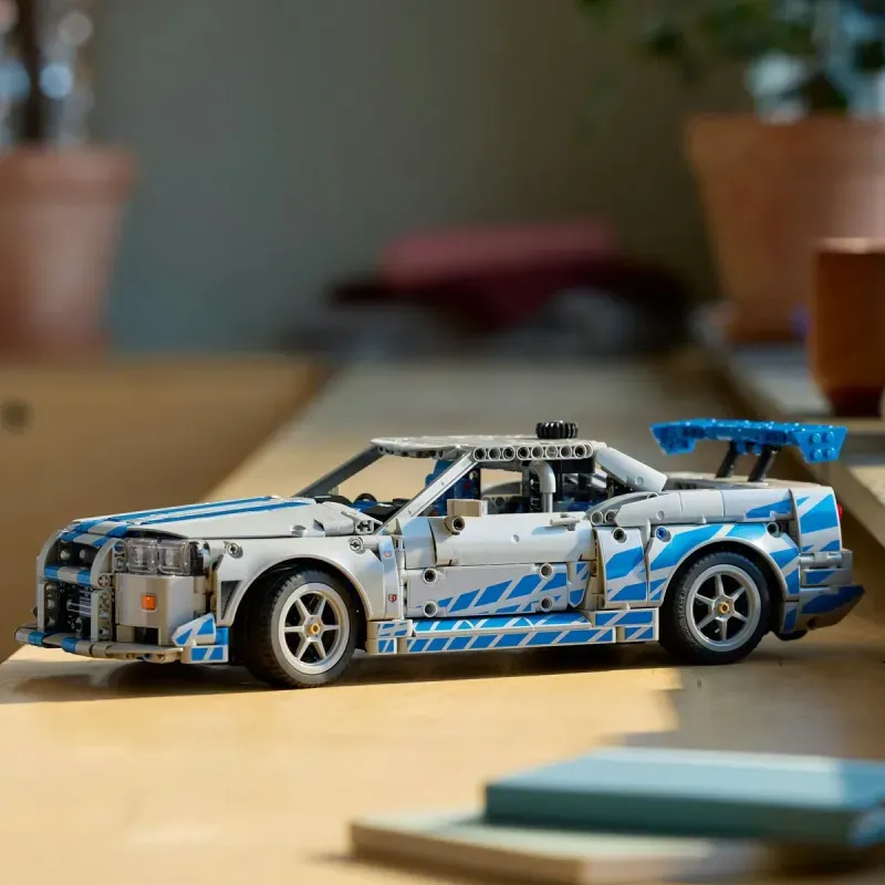 Jucarii, Copii si Bebe - Jucarii si jocuri - Seturi de constructie si cuburi - Seturi de constructie - Lego Technic 2 Fast 2 Furious Nissan Skyline Gt-r R34 42210 - Infinity.ro