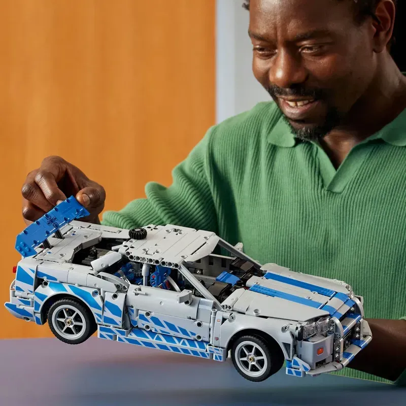 Jucarii, Copii si Bebe - Jucarii si jocuri - Seturi de constructie si cuburi - Seturi de constructie - Lego Technic 2 Fast 2 Furious Nissan Skyline Gt-r R34 42210 - Infinity.ro