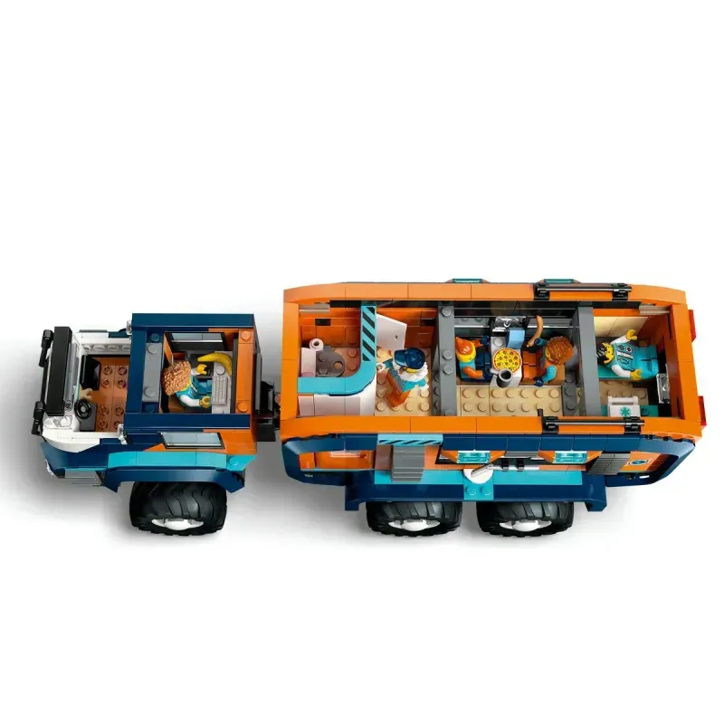 Jucarii, Copii si Bebe - Jucarii si jocuri - Seturi de constructie si cuburi - Seturi de constructie - Lego City Camionul Laborator Stiintific Al Exploratorilor Arctici 60471 - Infinity.ro