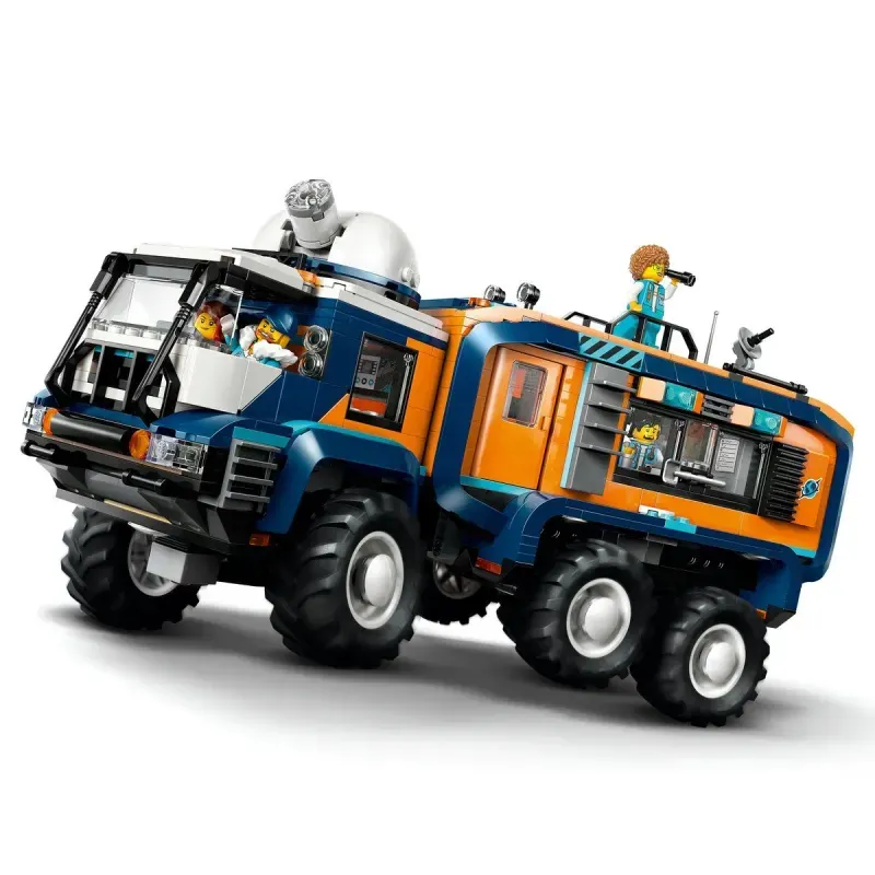 Jucarii, Copii si Bebe - Jucarii si jocuri - Seturi de constructie si cuburi - Seturi de constructie - Lego City Camionul Laborator Stiintific Al Exploratorilor Arctici 60471 - Infinity.ro