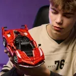 Jucarii, Copii si Bebe - Jucarii si jocuri - Seturi de constructie si cuburi - Seturi de constructie - Lego Technic Ferrari Fxx K 42212 - Infinity.ro