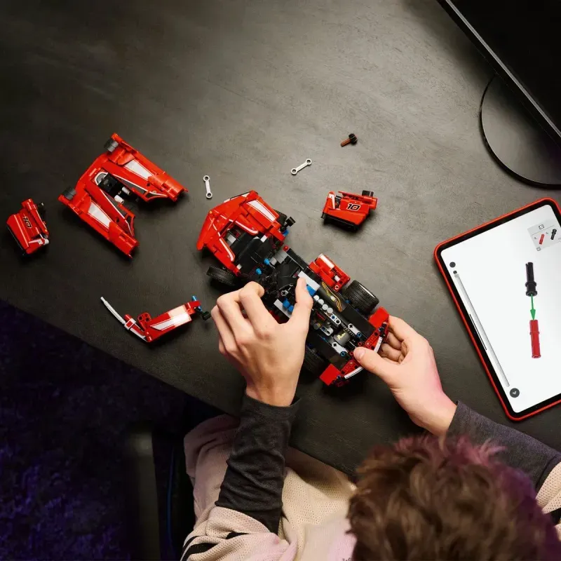 Jucarii, Copii si Bebe - Jucarii si jocuri - Seturi de constructie si cuburi - Seturi de constructie - Lego Technic Ferrari Fxx K 42212 - Infinity.ro