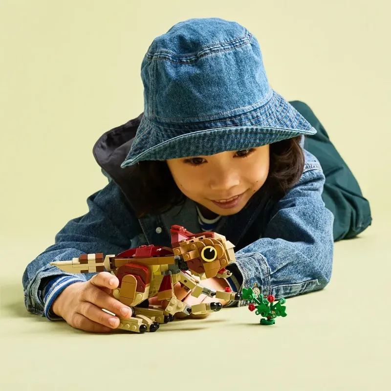 Jucarii, Copii si Bebe - Jucarii si jocuri - Seturi de constructie si cuburi - Seturi de constructie - Lego Jurassic World Renasterea Puiul De Dinozaur Dolores Aquilops 76970 - Infinity.ro