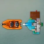 Jucarii, Copii si Bebe - Jucarii si jocuri - Seturi de constructie si cuburi - Seturi de constructie - Lego Jurassic World Renasterea Evadare Pe Rau Din Calea Unui T Rex 76975 - Infinity.ro