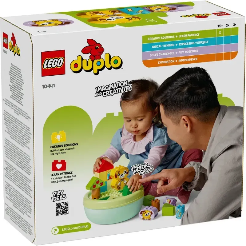 Jucarii, Copii si Bebe - Jucarii si jocuri - Seturi de constructie si cuburi - Seturi de constructie - Lego Duplo Sortator De Forme Casa Pentru Catei 10441 - Infinity.ro