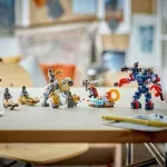 Jucarii, Copii si Bebe - Jucarii si jocuri - Seturi de constructie si cuburi - Seturi de constructie - Lego Marvel Razbunatorii Thor Vs Chitauri Sfarsitul Jocului 76322 - Infinity.ro