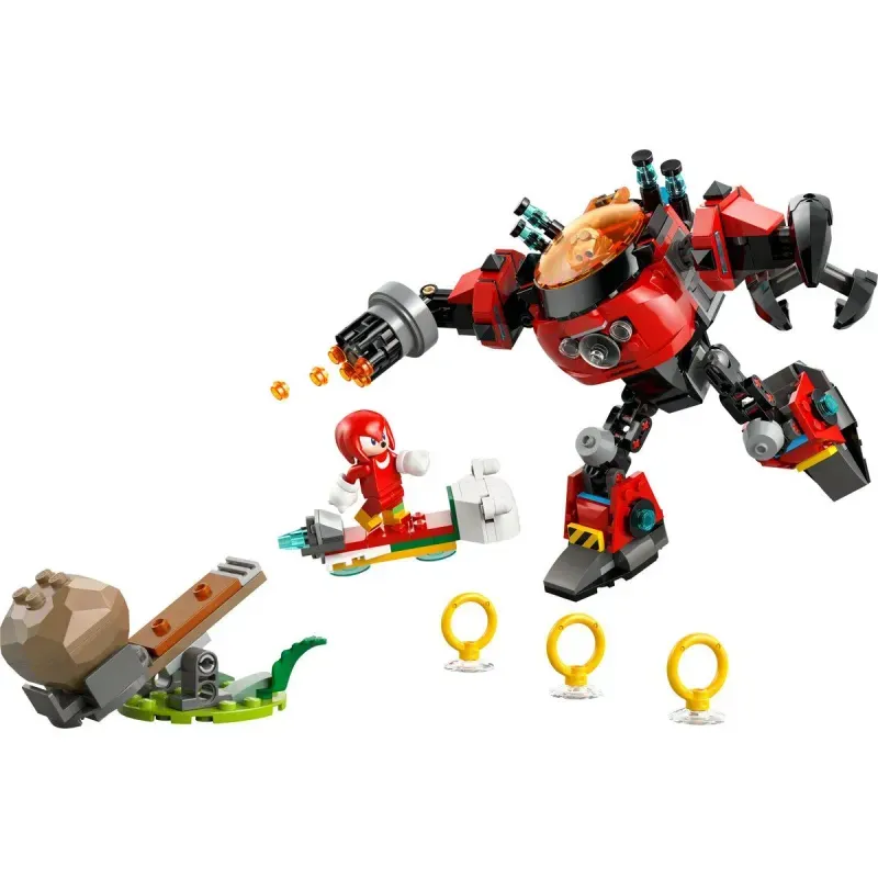 Jucarii, Copii si Bebe - Jucarii si jocuri - Seturi de constructie si cuburi - Seturi de constructie - Lego Sonic Knuckles Vs Dr Eggman Si Robotul Egg Crusher 77005 - Infinity.ro