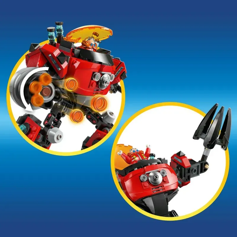 Jucarii, Copii si Bebe - Jucarii si jocuri - Seturi de constructie si cuburi - Seturi de constructie - Lego Sonic Knuckles Vs Dr Eggman Si Robotul Egg Crusher 77005 - Infinity.ro