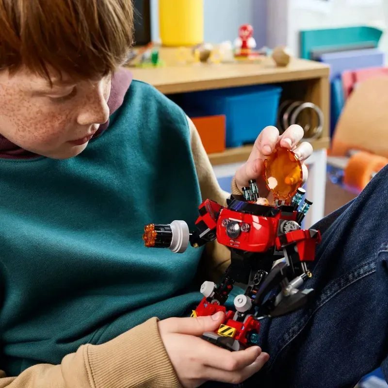 Jucarii, Copii si Bebe - Jucarii si jocuri - Seturi de constructie si cuburi - Seturi de constructie - Lego Sonic Knuckles Vs Dr Eggman Si Robotul Egg Crusher 77005 - Infinity.ro