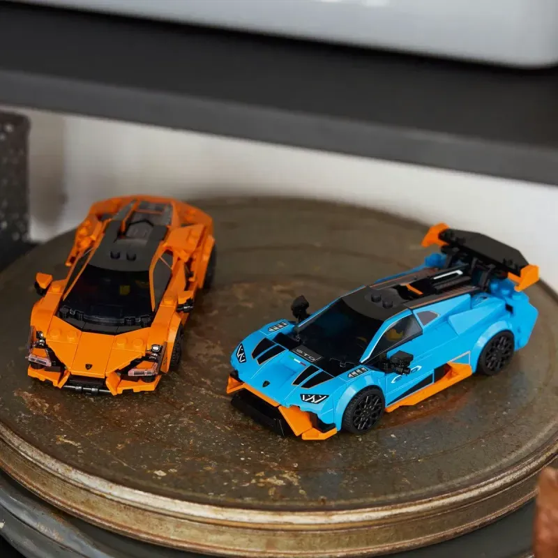 Jucarii, Copii si Bebe - Jucarii si jocuri - Seturi de constructie si cuburi - Seturi de constructie - Lego Speed Champions Lamborghini Revuelto Si Huracan Sto 77238 - Infinity.ro