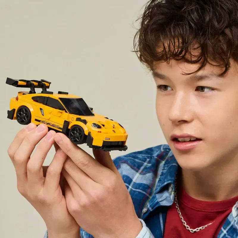 Jucarii, Copii si Bebe - Jucarii si jocuri - Seturi de constructie si cuburi - Seturi de constructie - Lego Speed Champions Supermasina Porsche 911 Gt3 Rs 77239 - Infinity.ro