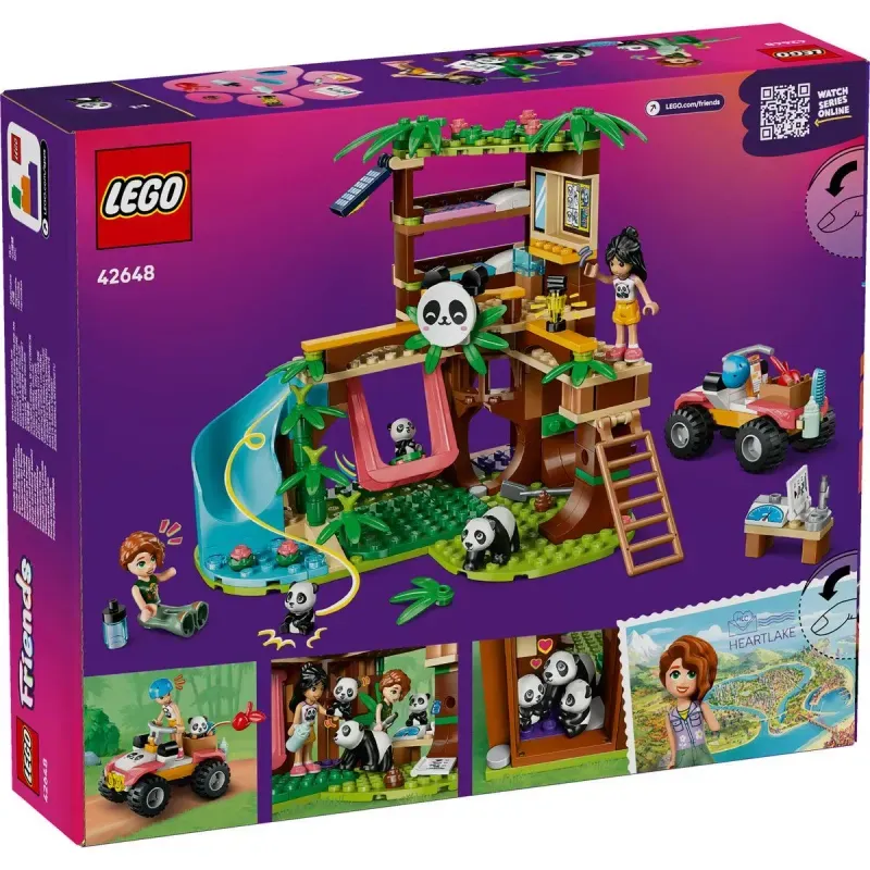 Jucarii, Copii si Bebe - Jucarii si jocuri - Seturi de constructie si cuburi - Seturi de constructie - Lego Friends Ingrijirea Animalelor De La Refugiul Pentru Panda 42648 - Infinity.ro