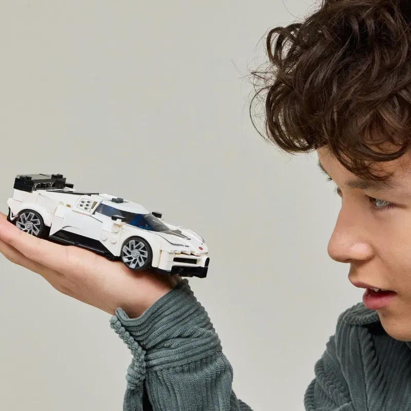 Jucarii, Copii si Bebe - Jucarii si jocuri - Seturi de constructie si cuburi - Seturi de constructie - Lego Speed Champions Hipermasina Sport Bugatti Centodieci 77240 - Infinity.ro