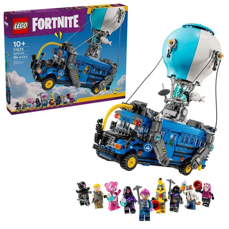 Jucarii, Copii si Bebe - Jucarii si jocuri - Seturi de constructie si cuburi - Seturi de constructie - Lego Fortnite Autobuzul De Lupta 77073 - Infinity.ro