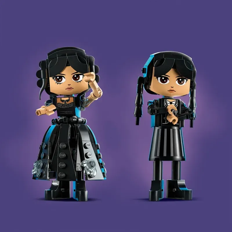 Jucarii, Copii si Bebe - Jucarii si jocuri - Seturi de constructie si cuburi - Seturi de constructie - Lego Wednesday Figurina Wednesday Addams 76780 - Infinity.ro