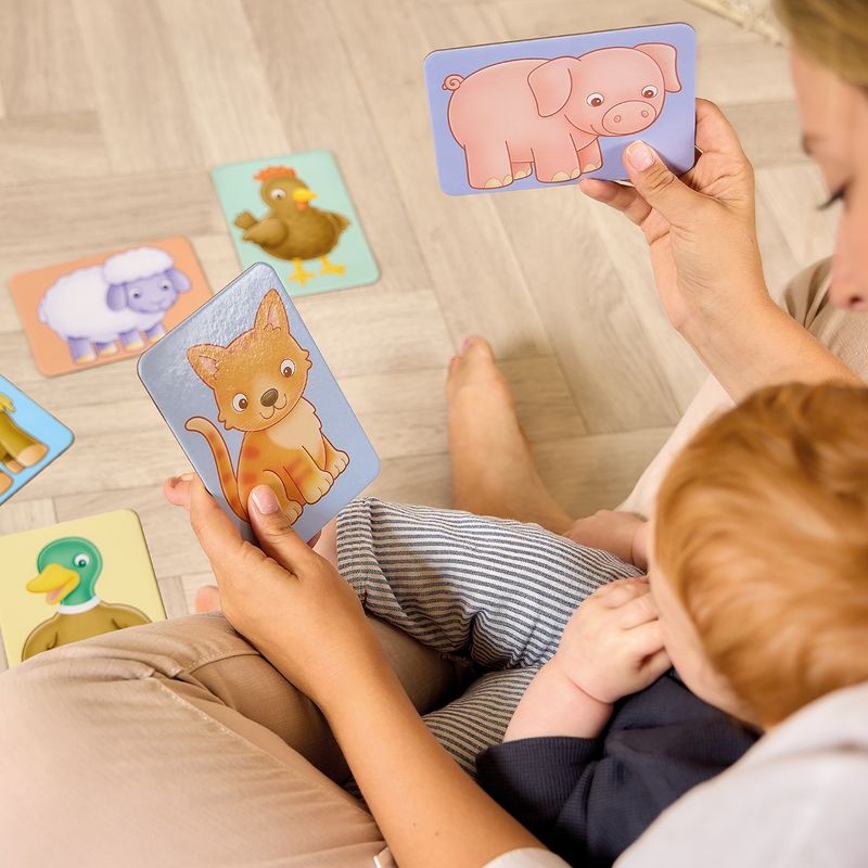 Jucarii, Copii si Bebe - Jucarii si jocuri - Jucarii & jocuri educative - Jocuri si jucarii educative - Fise De Invatare Descopera Animalele Si Pronunta Sunetele - Infinity.ro