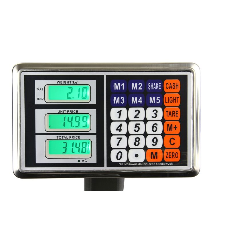 Casa si Gradina - Constructii - Depozitare, transport si protectie - Cantare electronice comerciale - Cantar electronic depozit 300Kg Dakota MXM90166 - Infinity.ro