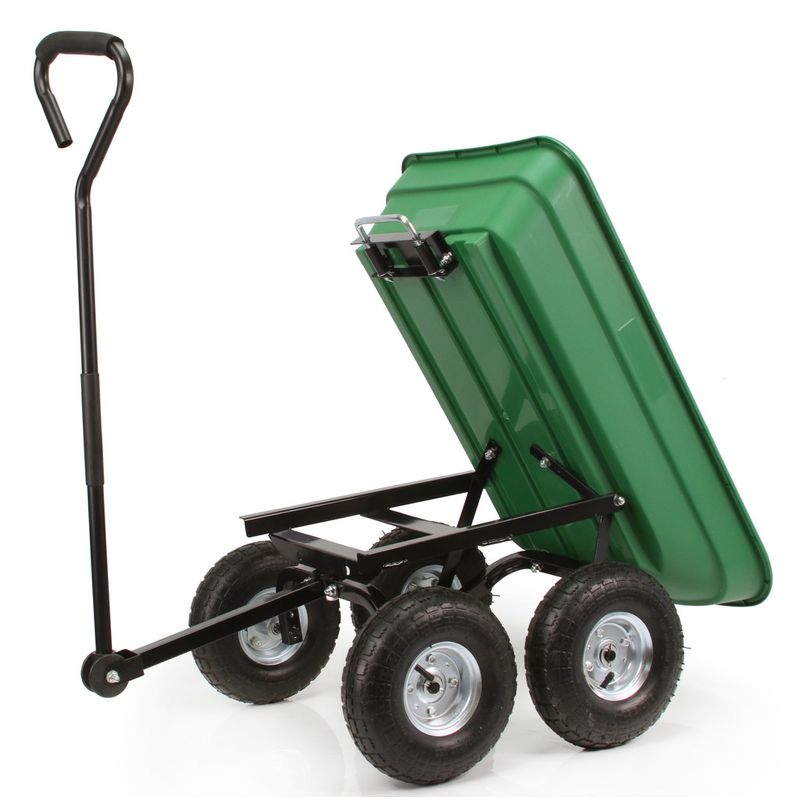 Casa si Gradina - Constructii - Depozitare, transport si protectie - Echipamente pentru transport si ridicat - Carucior pliabil de transport, capacitate 120Kg compozit MXM85265 - Infinity.ro