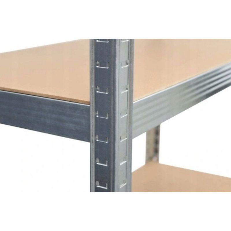 Casa si Gradina - Constructii - Depozitare, transport si protectie - Rafturi, fisete si vestiare - Raft de garaj 90x40x180cm 5 rafturi metal MDF MXM90060 - Infinity.ro