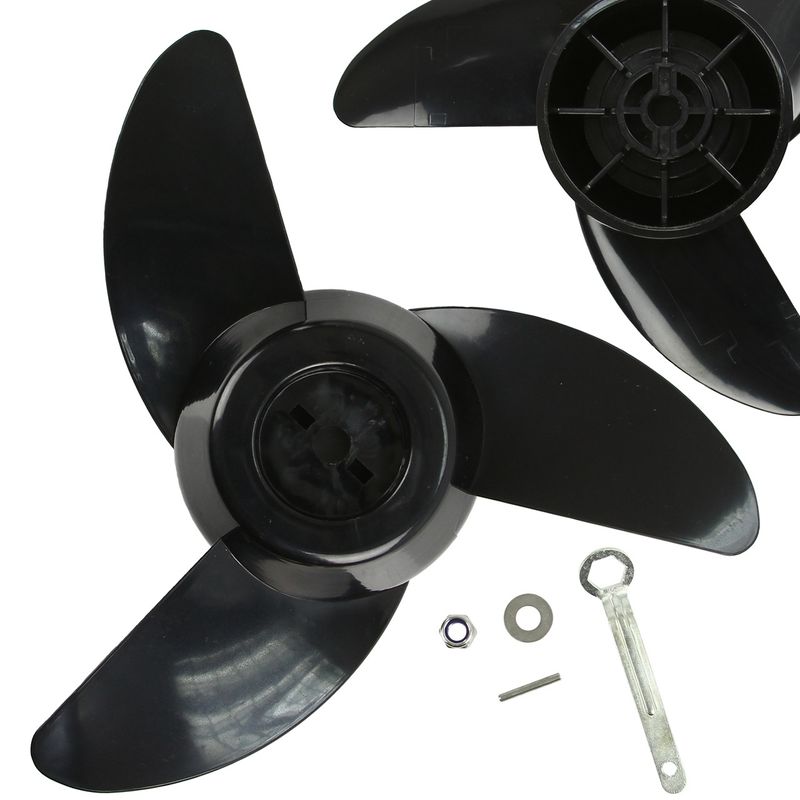 Auto si Moto - Ambarcatiuni - Piese pentru ambarcatiuni - Kit Elice din plastic 3 pale 230mm pentru motor de barca electric XM8330500 - Infinity.ro