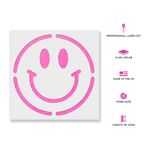 Casa si Gradina - Decoratiuni - DIY - Sabloane decorative pereti - Sablon Perete vopsire, tencuiala 0.7mm Fata Zambitoare model MXSP7475, 200 x 200 mm - Infinity.ro