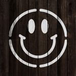 Casa si Gradina - Decoratiuni - DIY - Sabloane decorative pereti - Sablon Perete vopsire, tencuiala 0.7mm Fata Zambitoare model MXSP7475, 200 x 200 mm - Infinity.ro