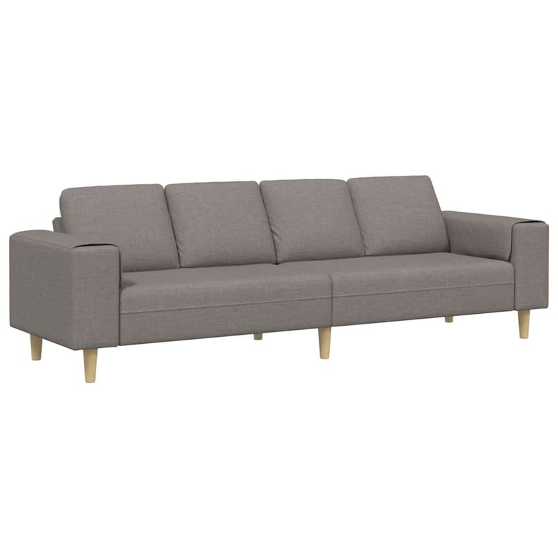 Casa si Gradina - Mobilier - Seturi de mobilier - Seturi living - Set de canapea Gri taupe tesatura - Infinity.ro