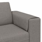 Casa si Gradina - Mobilier - Canapele si coltare - Canapele - Set de canapea 3 pcs Gri taupe tesatura - Infinity.ro