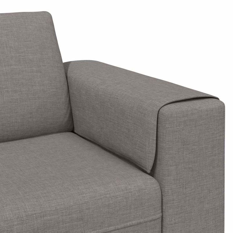 Casa si Gradina - Mobilier - Canapele si coltare - Canapele - Set de canapea 3 pcs Gri taupe tesatura - Infinity.ro
