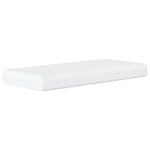 Casa si Gradina - Mobilier - Paturi si accesorii - Paturi - Cadru de pat coltar cu saltea albastru 90 x 200 cm Catifea - Infinity.ro