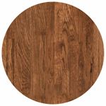 Casa si Gradina - Mobilier - Feronerie si accesorii mobila - Placa de masa Maro inchis Ø 40 x 4 cm Lemn de stejar masiv - Infinity.ro