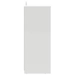 Casa si Gradina - Mobilier - Mese si birouri - Birouri - Birou cu tabla de scris cu raft Alb si gri 120 x 45 x 118.5 cm - Infinity.ro