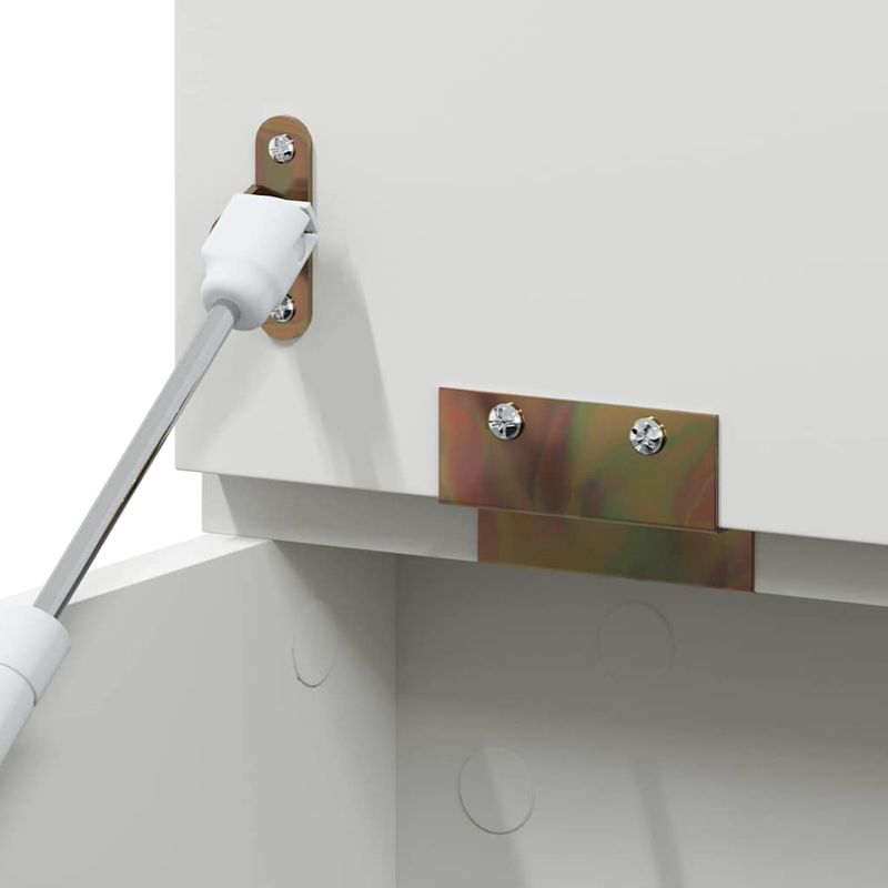 Casa si Gradina - Mobilier - Organizare si depozitare - Cutii depozitare - Cutie pentru jucarii Alb 73 x 33 x 55 cm Lemn compozit - Infinity.ro