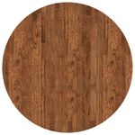 Casa si Gradina - Mobilier - Feronerie si accesorii mobila - Placa de masa Maro inchis Ø 90 x 2.5 cm Lemn de stejar masiv - Infinity.ro