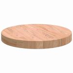 Casa si Gradina - Mobilier - Feronerie si accesorii mobila - Placa de masa Maro deschis Ø 40 x 4 cm Lemn de stejar masiv - Infinity.ro