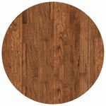 Casa si Gradina - Mobilier - Feronerie si accesorii mobila - Placa de masa Maro inchis Ø 60 x 2.5 cm Lemn de stejar masiv - Infinity.ro