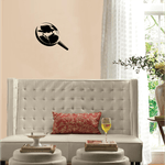 Casa si Gradina - Decoratiuni - Decoratiuni perete - Decor perete Detectiv in Lupa HH731 din lemn - 20 L x 36 H (cm) - Infinity.ro