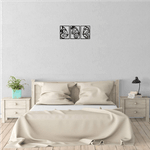 Casa si Gradina - Decoratiuni - Decoratiuni perete - Decor perete Fluturi din 3 Parti HH762 din lemn - 114 L x 50 H (cm) - Infinity.ro