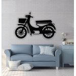 Casa si Gradina - Decoratiuni - Decoratiuni perete - Decor perete Personalizabil Scuter HHH393 din lemn - 29 L x 19 H (cm) - Infinity.ro