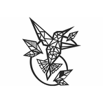 Casa si Gradina - Decoratiuni - Decoratiuni perete - Decor perete Personalizabil Pasarea Colibri HHH160 din lemn - 32 L x 38 H (cm) - Infinity.ro