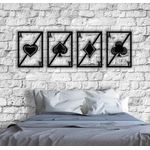 Casa si Gradina - Decoratiuni - Decoratiuni perete - Decor perete Personalizabil Careu de Asi HHH311 din lemn - 58 L x 18 H (cm) - Infinity.ro