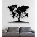 Casa si Gradina - Decoratiuni - Decoratiuni perete - Decor perete Personalizabil Copac HHH96 din lemn - 46 L x 38 H (cm) - Infinity.ro