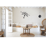 Casa si Gradina - Decoratiuni - Decoratiuni perete - Decor perete Compas HH689 din lemn - 30 L x 21 H (cm) - Infinity.ro