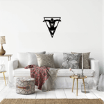 Casa si Gradina - Decoratiuni - Decoratiuni perete - Decor perete Spider-Man HH708 din lemn - 37 L X 42 H (cm) - Infinity.ro