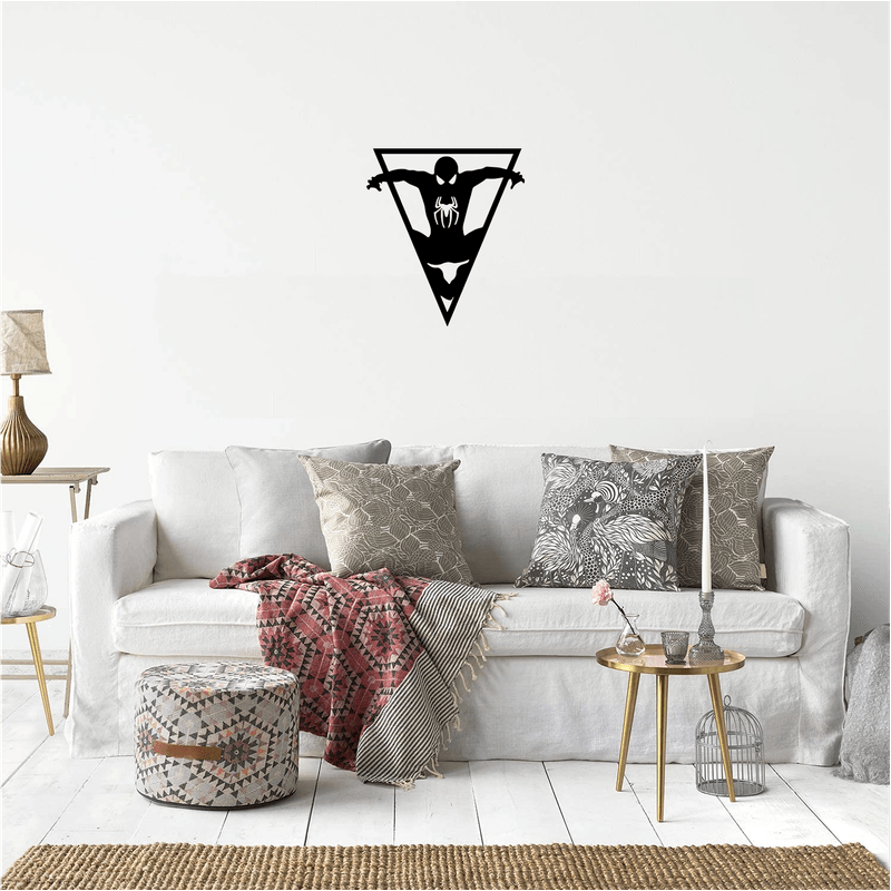 Casa si Gradina - Decoratiuni - Decoratiuni perete - Decor perete Spider-Man HH708 din lemn - 37 L X 42 H (cm) - Infinity.ro