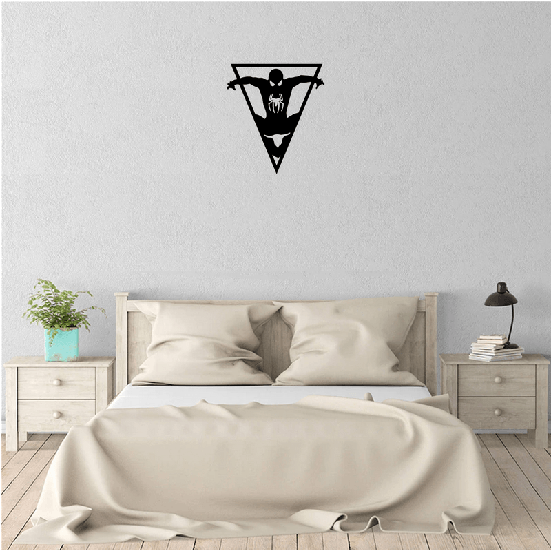 Casa si Gradina - Decoratiuni - Decoratiuni perete - Decor perete Spider-Man HH708 din lemn - 37 L X 42 H (cm) - Infinity.ro