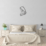 Casa si Gradina - Decoratiuni - Decoratiuni perete - Decor perete Mama si Bebelus HH726 din lemn - 37 L x 55 H (cm) - Infinity.ro