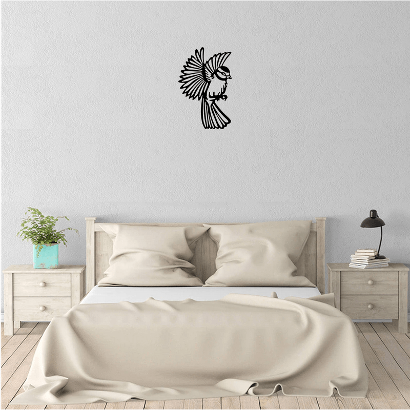 Casa si Gradina - Decoratiuni - Decoratiuni perete - Decor perete Pasare HH794 din lemn - 37 L x 57 H (cm) - Infinity.ro