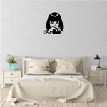 Casa si Gradina - Decoratiuni - Decoratiuni perete - Decor perete Bust Fata HH799 din lemn - 35 L x 37 H (cm) - Infinity.ro