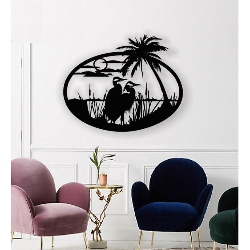 Casa si Gradina - Decoratiuni - Decoratiuni perete - Decor perete Personalizabil Berze HHH584 din lemn - 29 L x 24 H (cm) - Infinity.ro